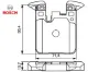 Fren balatası arka f30 f20 f22 f87 f23 f32 f82 m spor bosch 34212284989/ 34218099354/ 34216855474 resmi