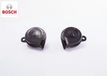 Korna set 12v 410-510 hz salyangoz bosch  resmi