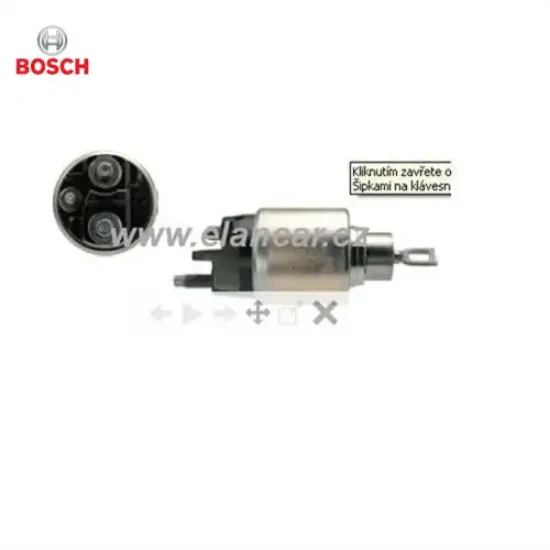Marş otomatiği 12v fıat-peugeot-cıtroen 2339305018 bosch 583689/ 77363232/ 583689 resmi