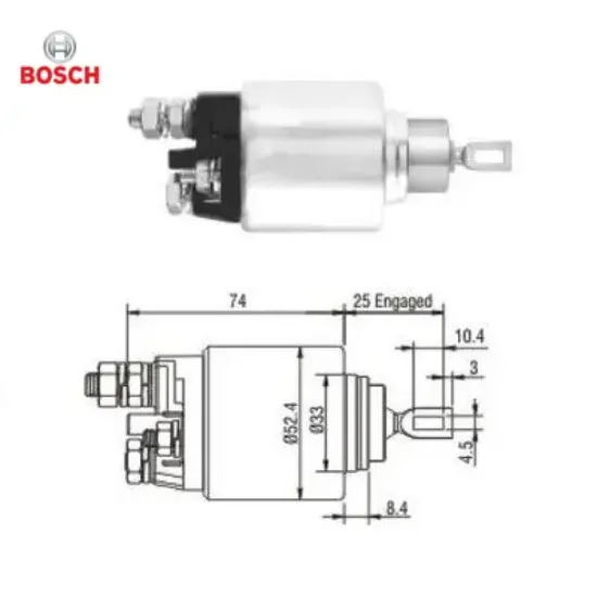 2339305033-debriyaj rölesi bosch 77363816 resmi