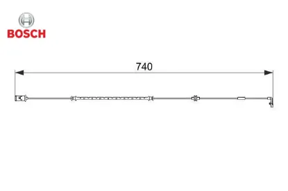 Fren ikaz sensörü astra f 1.4-1.6-1.8 16v-astra g 1.6-1.8-2.0 16v-zafıra 1.6-1.8-2.0 16v bosch 13122323/ 1238442 resmi