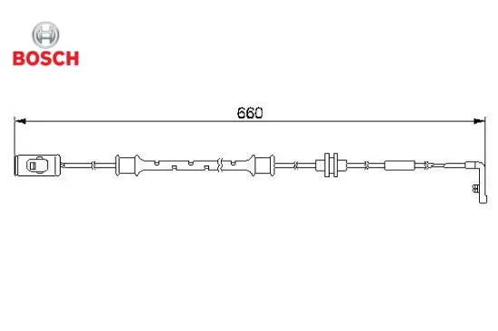 Fren balata ikaz fişi aşınma kablosu vectra b 1.6-1.8-2.0-2.2 95-03 bosch 90497051/ 6238388 resmi