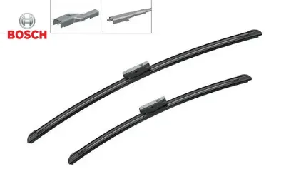 Sılecek supurgesı takımı 600mm / 475mm w176 c117 x156 . A3 . Koleos . E90 e92 e93 f30 g22 g23 e84 bosch a1768202800/ 8p1955425f/ 288900838r resmi