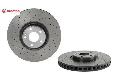 Fren dıskı on w205 w213 c257 c238 x253 c253 brembo a0004212312 resmi