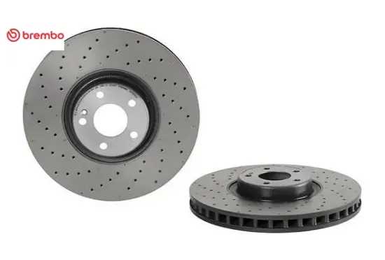 Fren dıskı on w205 w213 c257 c238 x253 c253 brembo a0004212312 resmi