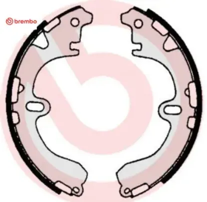 El fren balatası caldına estate t21 08/97-09/02-corolla e9 05/87-09/94-coro brembo 404712061 resmi