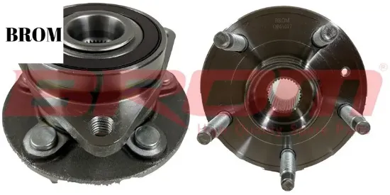 Ön teker poryası rulmanlı chevrolet cruze 09-15 -astra j 09-15 276mm disk j67 brom 13583478/ 328016/ 13502828/ 328000 resmi