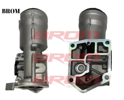 Yağ soğutucu komple kapak uzerınde transporter t5 1.9tdı axb axc caddy 1.9tdı bjb brom 045115389k resmi