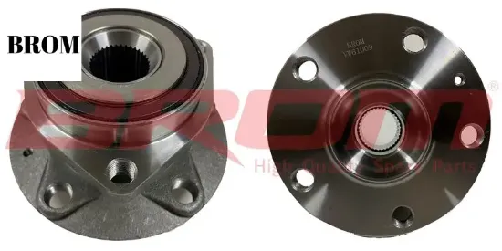 Ön teker poryası rulmanlı caddy ııı 04- -golf vı 09- abs li 5 bijon brom 1k0498621/ 5k0498621a/ 8v0498625 resmi