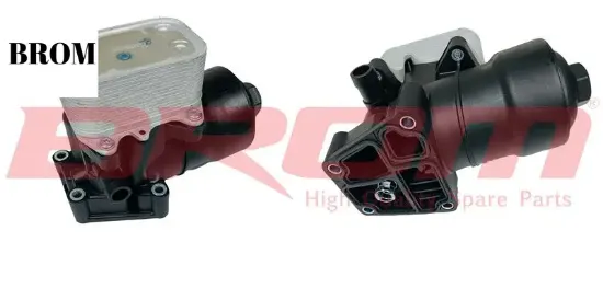 Yag filtre kütüğü sogutuculu komple caddy ııı-t6-amarok-beetle-passat/cc-crafter-golf vı-vıı-jetta brom 03l115389b/ 03l115389c/ 03l115389g resmi