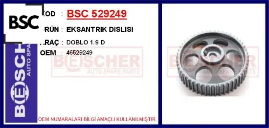 Eksantrık dıslısı doblo 1.9 d bsc 46529249 resmi