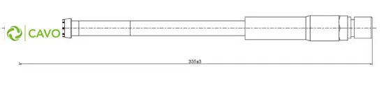 Ön fren hortumu ascona c 85-88 cavo 562345 resmi