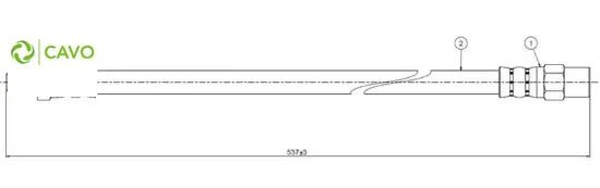 Fren hortumu arka vıto w638 96 03 cavo a6384282135 resmi