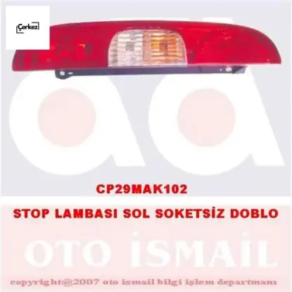 Stop lambası sol doblo 2006 duysuz çerkez  resmi