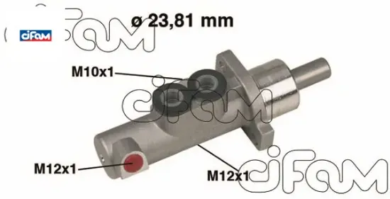 Fren ana merkezi vectra b 96 02 2.0 16v 2.5 16v x20xev-x25xe 23.80 mm cıfam 90512840/ 558162 resmi