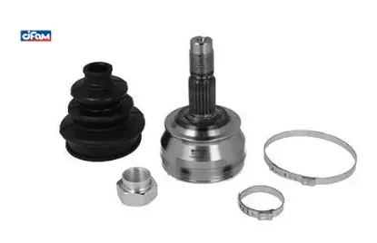 Aks kafası dış tempra-tıpo 1.4-1.6 körüklu cıfam 7629168/ 07629457/ 92601388 resmi