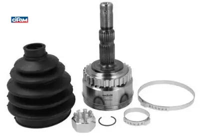 Dış aks kafası corsa c 00 06 combo c 00 12 merıva a 04 10 1.3-1.7 abs li 29 diş 22x23x52 82mm cıfam 374403/ 9201725 resmi