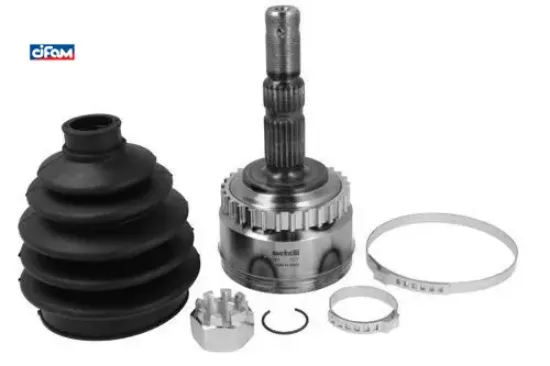 Dış aks kafası corsa c 00 06 combo c 00 12 merıva a 04 10 1.3-1.7 abs li 29 diş 22x23x52 82mm cıfam 374403/ 9201725 resmi