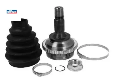 Aks kafası dış peugeot p206 1.6 16v- p206 cc 00- abs li 48diş 25x22x60 132.5mm cıfam 3273.Al/ 3272.Ae/ 3273.An/ 3272.Af resmi