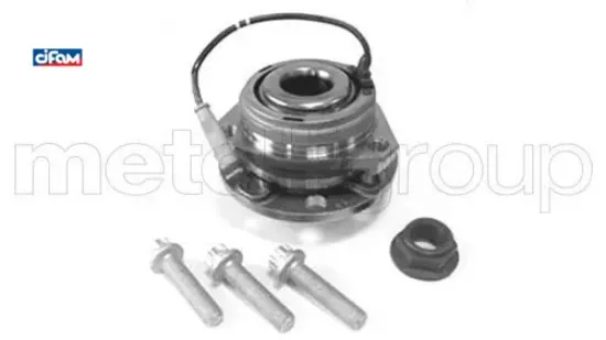 Ön teker poryası rulmanlı astra h-zafıra 1.3cdtı-1.4-1.61.7cdtı-1.9cdtı 04 4 delik 25.4x119.4x1 cıfam 1603253/ 93178651 resmi