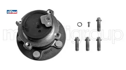 Arka teker poryası rulmanlı focus c-max 07 11 -focus ıı 04 11 abs li 5 bijon sensor harıc cıfam 7m512c299ad/ 1766628/ 30736885 resmi