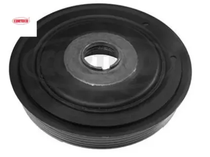 Krank kasnağı 107-207-307-308-p406-p407-partner-berlıngo-c1-c2-c3-c4-xsara-focus ıı-fıesta 02 1.4-1. Corteco 0515.V7/ 0515.V8/ 3m5q6b319cc/ cb resmi