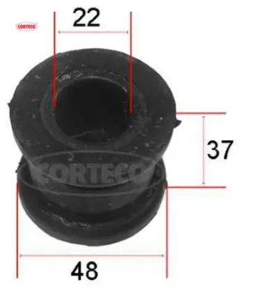 Vıraj demır lastıgı on w201 w124 corteco a2013234985 resmi