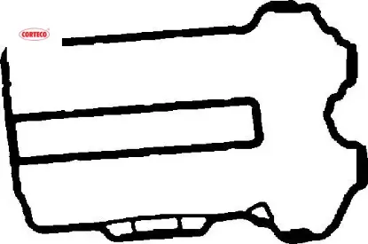 Üst kapak contası corsa b-corsa c-agıla 1.0 x10xe-z10xe-z10xep 026158p corteco 607749/ 90529586 resmi