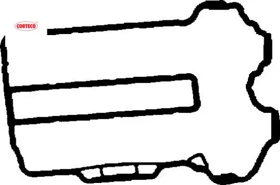 Üst kapak contası corsa b-corsa c-agıla 1.0 x10xe-z10xe-z10xep 026158p corteco 607749/ 90529586 resmi