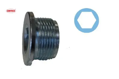 Karter tapası mercedes w114 w123 w124 w201 w202 w210 w116 w126 w460 w463 corteco a1309970032/ 108.480 resmi