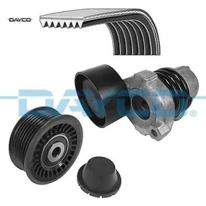 Alternatör v kayış kiti clıo ıv 12 megane ıv 15 captur ı sandero ıı 12 juke f15 14 19 mıcra v 16 k14 dayco 117203336r/ 1172000q6g resmi