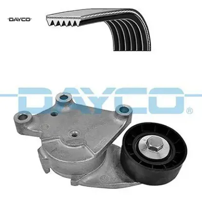 Alternatör gergi kiti corsa f-combo e-crossland-grandland-vıvaro c-206-208-307-308-508-2008 3008-par dayco 1611277680/ av6q6a228ab/ av6q6c301ea resmi