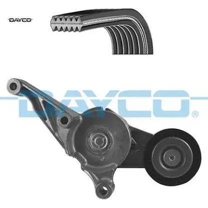 Kanallı kayış kiti caddy3-t5 2003-2009 dayco 03g903315c/ 03g903315d resmi