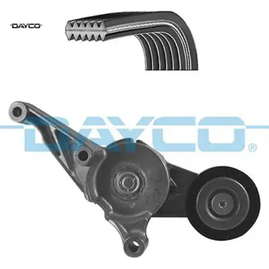 Kanallı kayış kiti caddy3-t5 2003-2009 dayco 03g903315c/ 03g903315d resmi