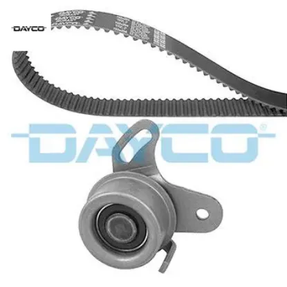 Triger kayış seti eksantrik seti accent 1.3l g4ea enjeksiyonlu 01-05 / getz 1.3l g4ea 02-10 1 kayış dayco 2431222612/ 2431222613/ 2441026000 resmi