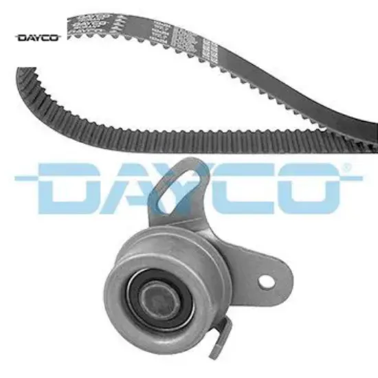 Triger kayış seti eksantrik seti accent 1.3l g4ea enjeksiyonlu 01-05 / getz 1.3l g4ea 02-10 1 kayış dayco 2431222612/ 2431222613/ 2441026000 resmi