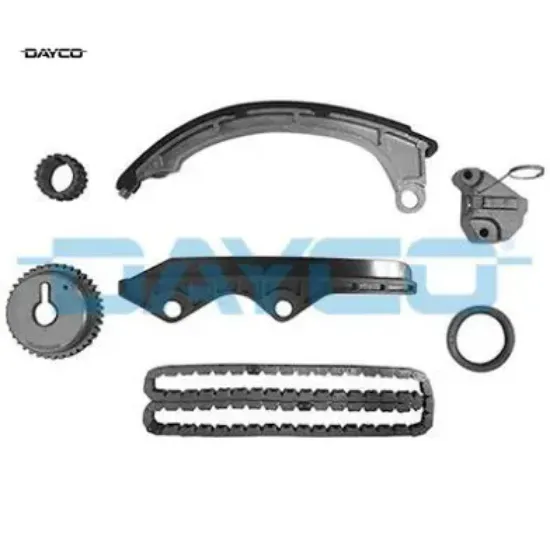 Eksantrik zincir seti nıssan mıcra 1.2l 1.4l cr12de cr14de k12 02-10 / note 1.4l cr14de e11 06-12 7 dayco 13028ax001/ 13070bx000/ 13085bx000 resmi