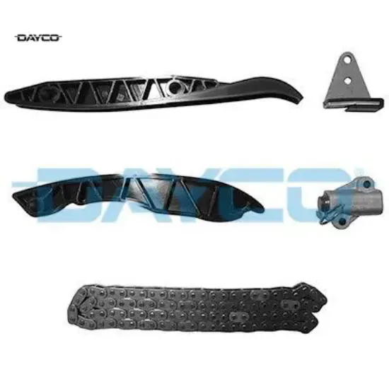 Eksantrik zincir seti starex 2.5l d4cb 02-08 / h1 2.5l d4cb crdı 08- / h100 2.5l d4cb 140hp kamyonet dayco 243764a020/ 243514a020/ 243804a020 resmi