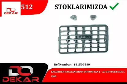 Kalorıfer havalandırma dıfızor yan l uno dekar 181507880 resmi