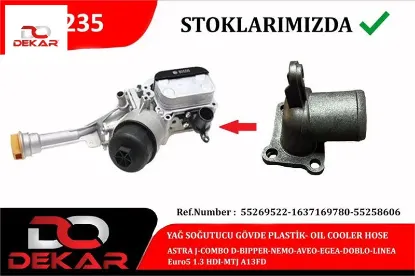 Yag sogutucu govde plastık astra j-combo d-bıpper-nemo-aveo-egea-doblo-lınea euro5 1.3 hdı-mtj a13fd dekar 55269522/ 1637169780/ 55258606 resmi