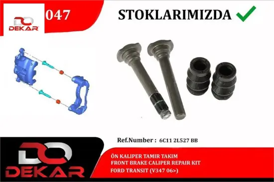Ön kaliper tamir takım transit v347 2006> dekar 6c11.2l/ 527.Bb/ 6c112l527 resmi