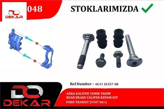 Arka kaliper tamir takım transit v347 2006> dekar 6c11.2l-527.Ab/ 6c112l527 resmi