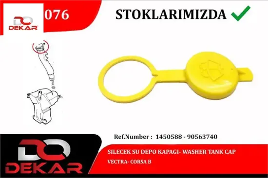 Sılecek su depo kapagı vectra- corsa b dekar 1450588/ 90563740 resmi