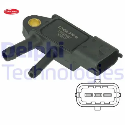 Egzoz basınç sensörü  astra h-vectra c-zafıra a 1.9 dth egea 15> doblo 10> ducato 10> linea 09> fior delphı 93185556/ 51908411/ 1610531380 resmi