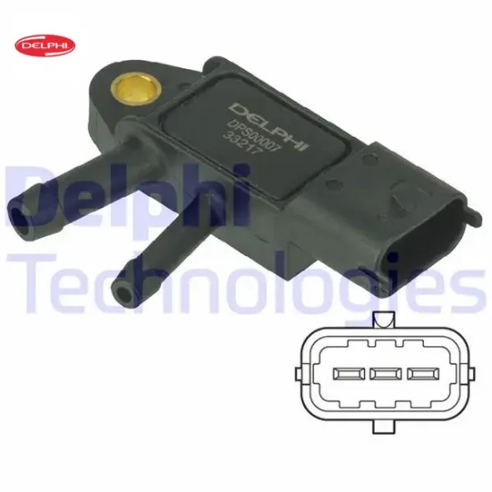 Egzoz basınç sensörü  astra h-vectra c-zafıra a 1.9 dth egea 15> doblo 10> ducato 10> linea 09> fior delphı 93185556/ 51908411/ 1610531380 resmi