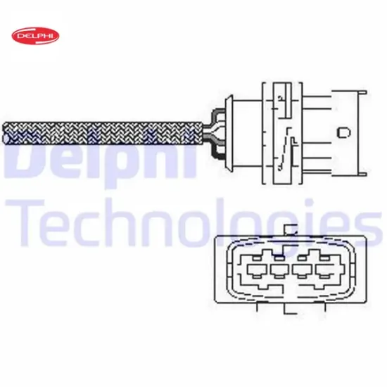 Oksijen sensörü ön astra g-corsa c 1.4 16v-astra g-zafıra-merıva-vectra c 1.6 16v 00 delphı 93189974/ 855341/ 855375/ 855523 resmi