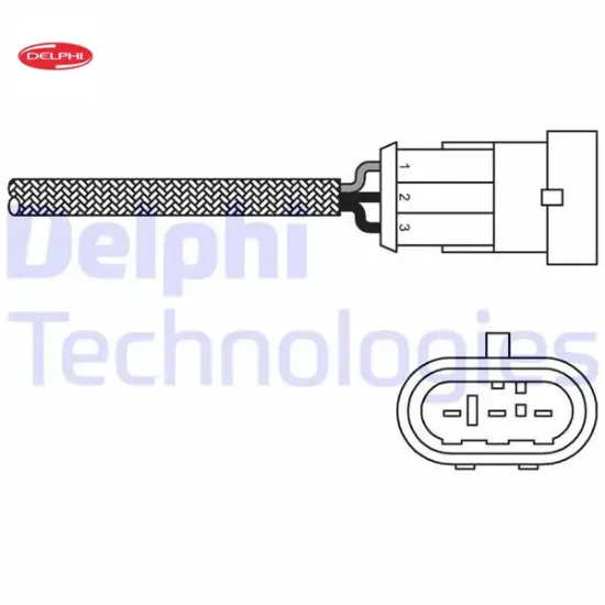 Oksijen sensörü clıo ıı-kng 98-05 delphı 7700273715 resmi