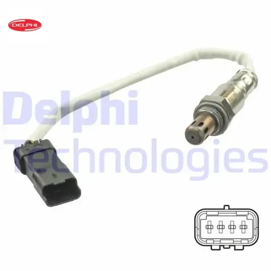 Oksijen sensörü ön grandland-crossland-208-308-2008-3008-5008-c3-c4-ds3-ds4 1.2 12v thp- puretech delphı 9802294280/ 9810634380 resmi