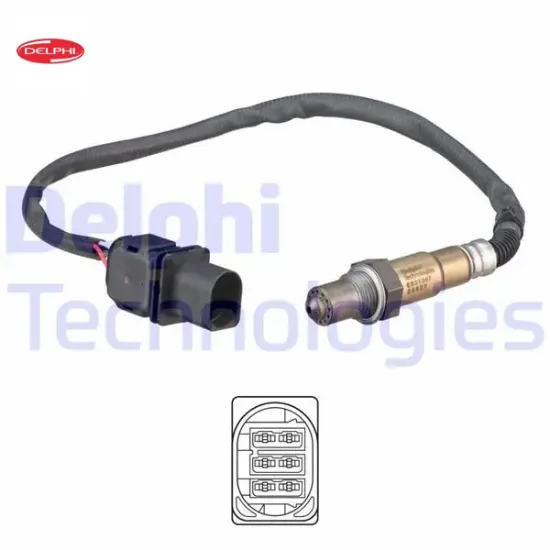 Oksıjen sensoru bmw e87 f20 f21 e90 e91 e92 e93 f07 f10 f11 f30 f31 f34 e60 e61 f01 e83 delphı 13627791600 resmi