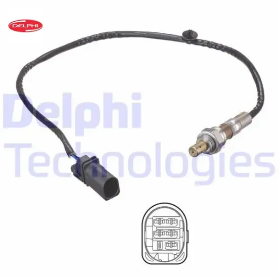 Oksijen sensörü lza15-a2 500-doblo-fıorıno-grande punto 1.3dmtj-ka 1.3tdcı 610mm delphı 55199793 resmi